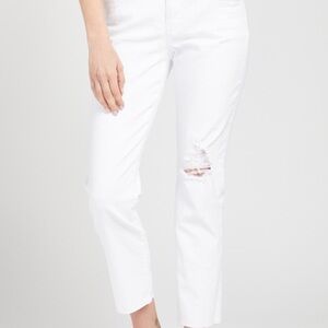 Kut from the Cloth Reese Ankle Straight White Jean